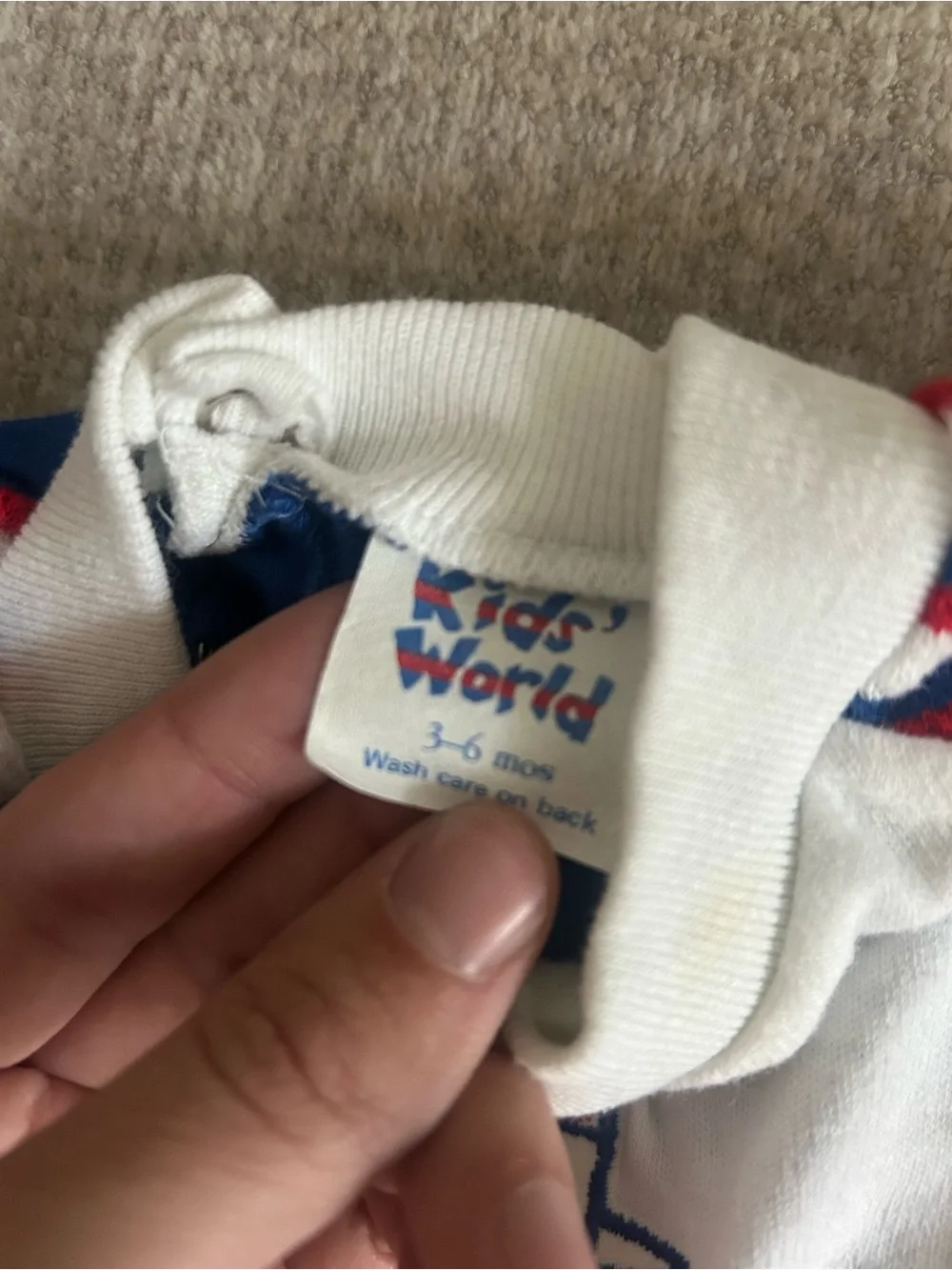 Set of Vintage Baby Boy Clothes